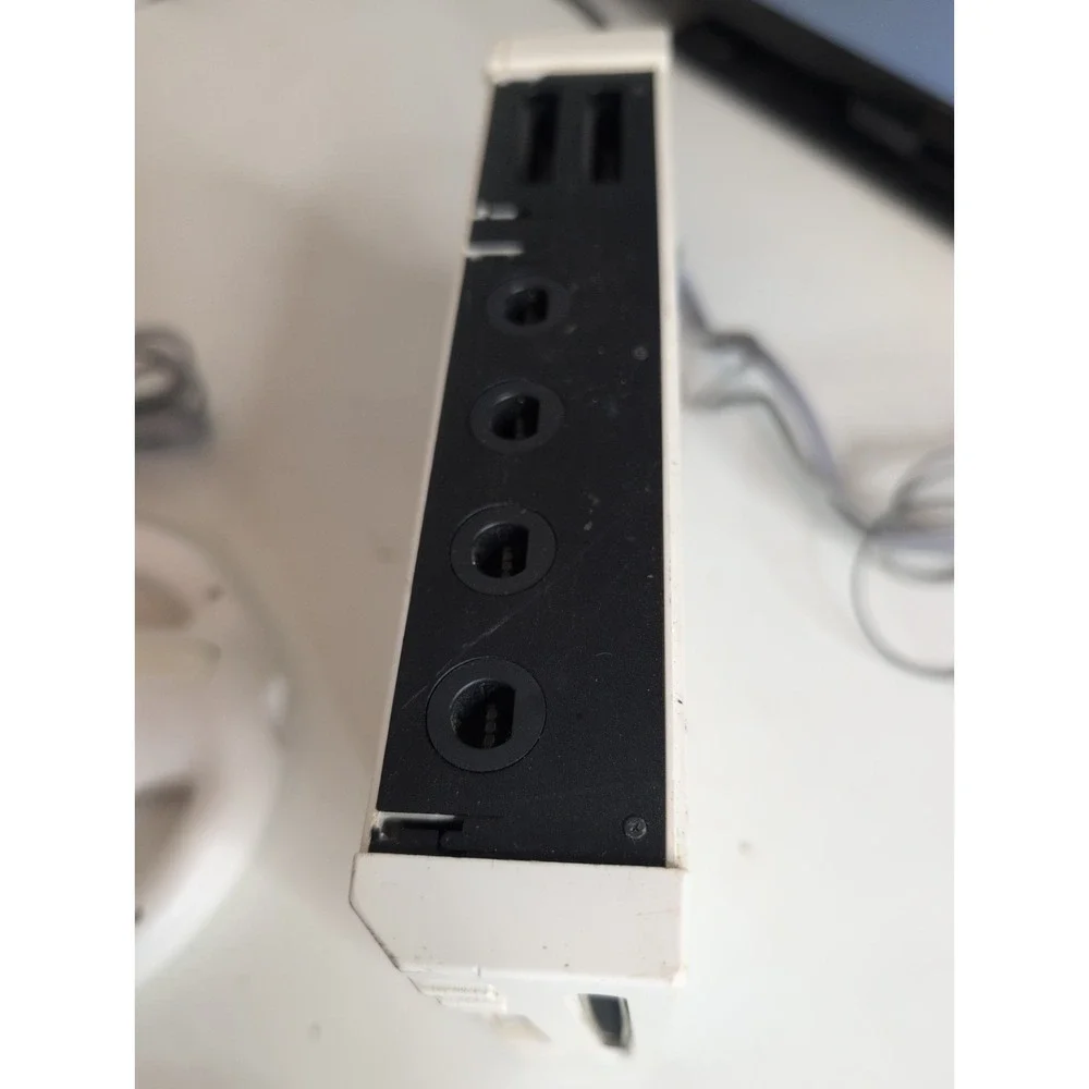 Nintendo Wii RVL-001 GameCube Compatible Console Wii Bundle Wires Wiimote More!